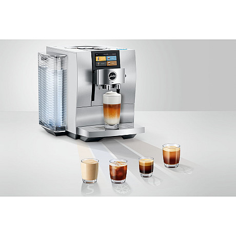 Jura - Z10 Aluminum - White (EB), med 51 Kaffespecialiteter