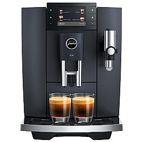 Espressomaskin Jura - E8 Cosmic - Black (ED), med 27 Kaffespecialiteter Espressomaskin Jura - E8 Cosmic - Black (ED), med 27 Kaffespecialiteter