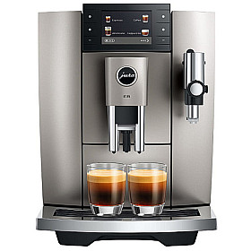 Espressomaskin Jura - E8 Midnight - Silver (ED), 27 Kaffespecialiteter Espressomaskin Jura - E8 Midnight - Silver (ED), 27 Kaffespecialiteter