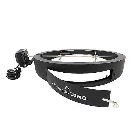 Kamado Sumo - Classic Large Svart, Grillpaket med rotisserie och pizzaugn