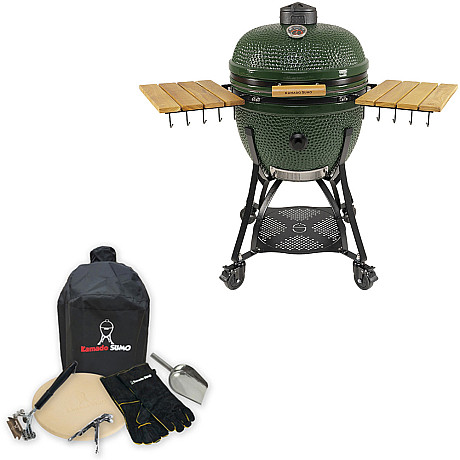 Kamado Sumo - Classic Maxi Grön med tillbehörspaket