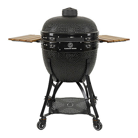Kamado Sumo - Classic Maxi Svart, Grillpaket Burger Edition