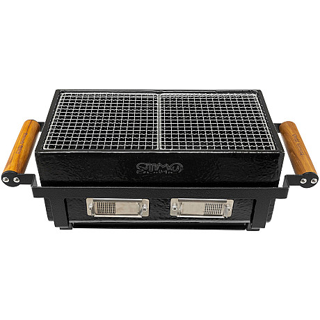 Kamado Sumo - Hibachi svart - Keramisk kolgrill för grillning direkt vid bordet