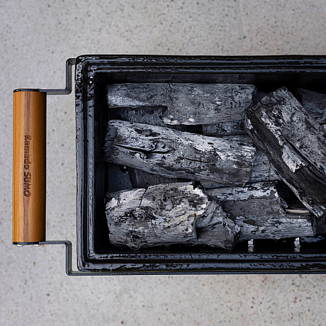 Kamado Sumo - Hibachi svart - Keramisk kolgrill för grillning direkt vid bordet