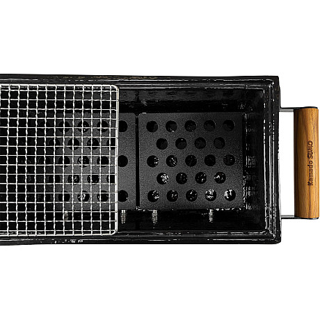 Kamado Sumo - Hibachi svart - Keramisk kolgrill för grillning direkt vid bordet