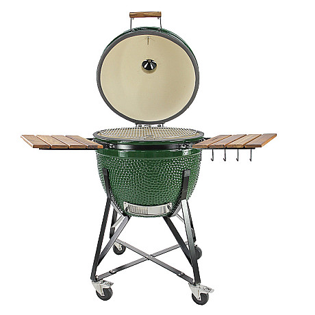 Kamado Sumo - Maxi 25" Grön, Grillpaket med tillbehör