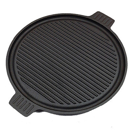 Kamado Sumo - Cast Iron Reversible Round Plate 36 cm