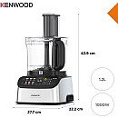 Kenwood - FDM73.850SS - Rostfri, MultiPro oneTouch & 3L skål Kenwood - FDM73.850SS - Rostfri, MultiPro oneTouch & 3L skål