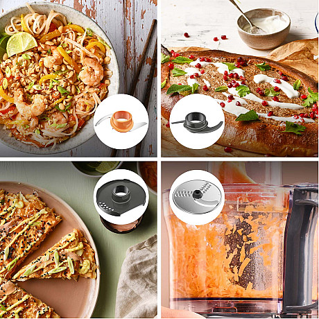 Kenwood - FDP31.360GY - Grå - MultiPro Compact med 2,1L skål & blender