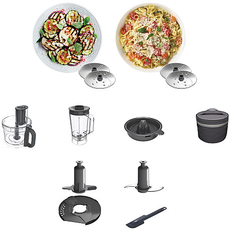 Kenwood - FDP65.450WH - Vit, MultiPro Compact med mixer & citruspress