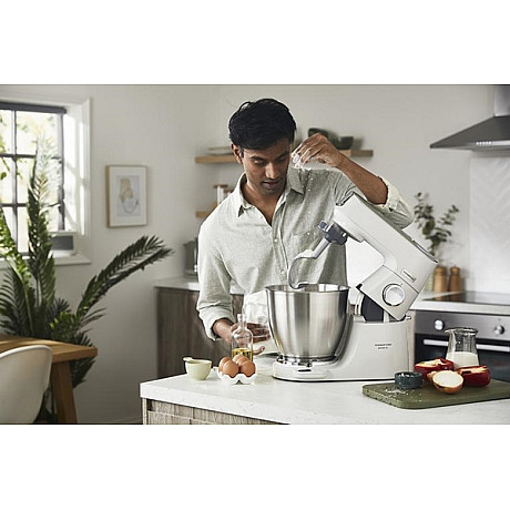 Kenwood - Titanium Chef Baker XL KVL65.001WH med integrerad våg