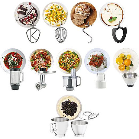 Kenwood - Titanium Chef Baker XL KVL85.704SI med integrerad våg i skålen