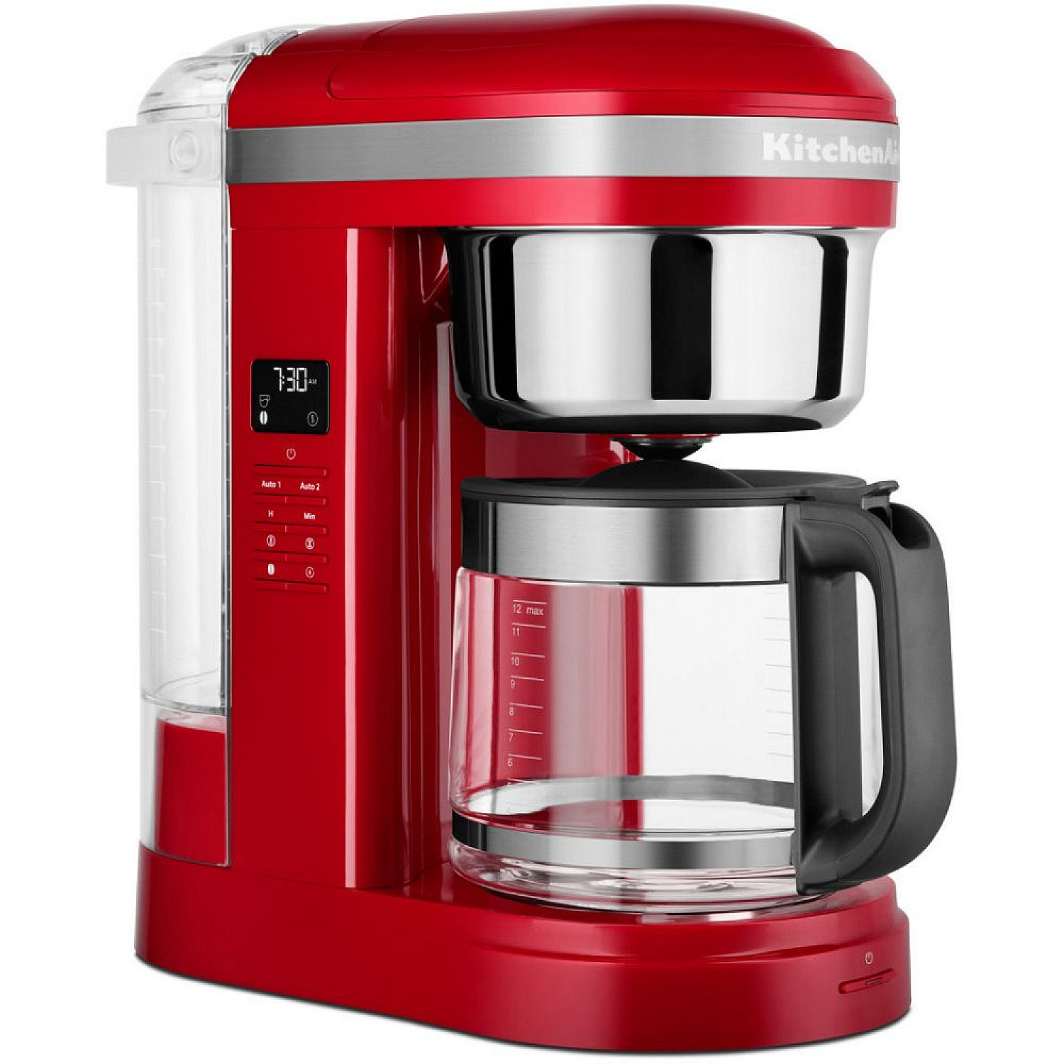 Kitchenaid kaffebryggare 5kcm1209eer - kaffebryggare 1.7 liter röd