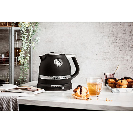 KitchenAid - 5KEK1522EBK - Artisan Vattenkokare 1,5 l, Gjutjärnssvart