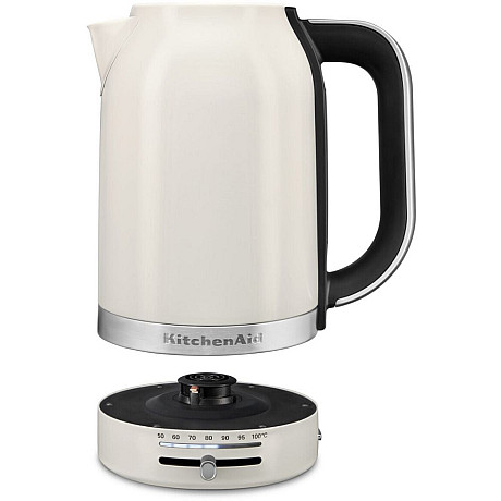 KitchenAid - 5KEK1701EPL - Vattenkokare 1,7 l med temperaturkontroll, Porslinsvit