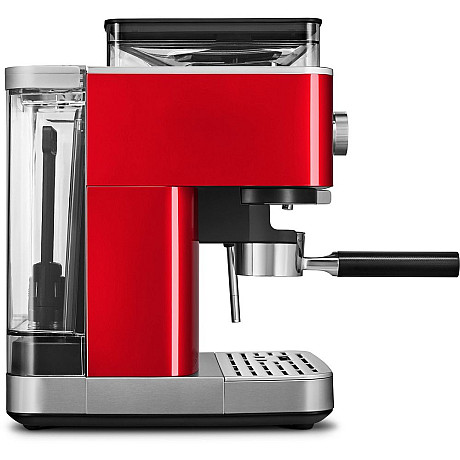 KitchenAid - 5KES6551ECA - Halvautomatisk espressomaskin med kaffekvarn Röd metallic