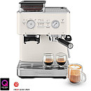 KitchenAid - 5KES6551EPL - Halvautomatisk espressomaskin med kaffekvarn Porcelain white