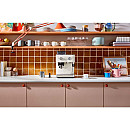 KitchenAid - 5KES6551EPL - Halvautomatisk espressomaskin med kaffekvarn Porcelain white