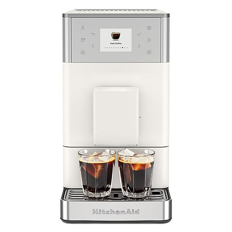 KitchenAid - 5KES8453EPL - Helautomatisk espressomaskin KF3 med iskaffefunktion Porcelain white