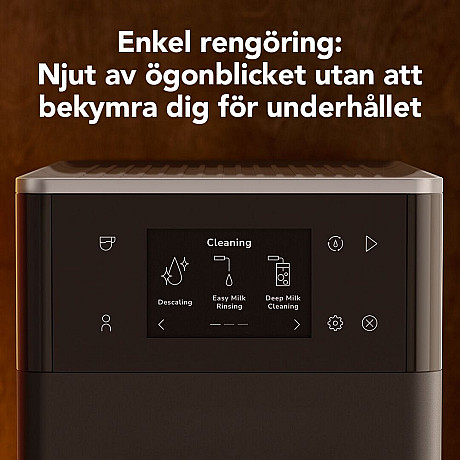KitchenAid - 5KES8454EBM - Helautomatisk espressomaskin KF4 med iskaffefunktion Mattsvart