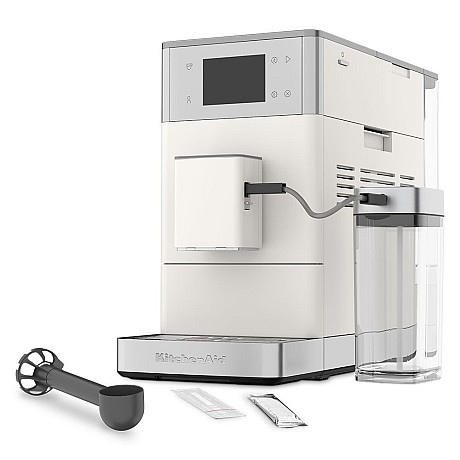 KitchenAid - 5KES8454EPL - Helautomatisk espressomaskin KF4 med iskaffefunktion Porcelain white