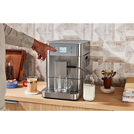 KitchenAid - 5KES8556ESX - Helautomatisk espressomaskin KF6 Rostfritt stål