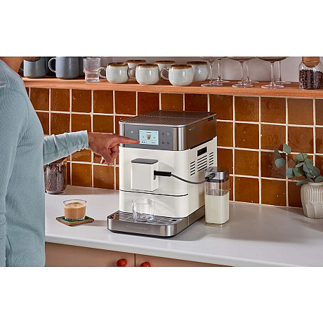 KitchenAid - 5KES8557EPL - Helautomatisk espressomaskin KF7 Porcelain white
