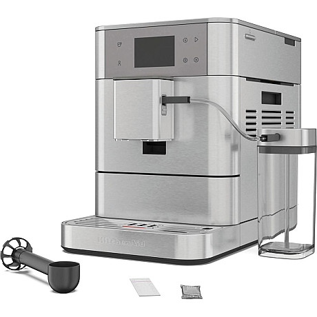 KitchenAid - 5KES8557ESX - Helautomatisk espressomaskin KF7 Rostfritt stål