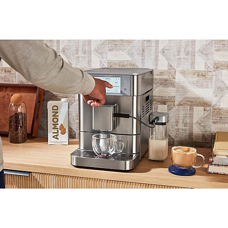KitchenAid - 5KES8558ESX - Helautomatisk espressomaskin KF8 Rostfritt stål