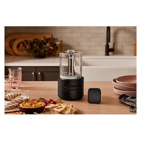KitchenAid - Go sladdlös mini-kraftskärare med batteri, matt Svart