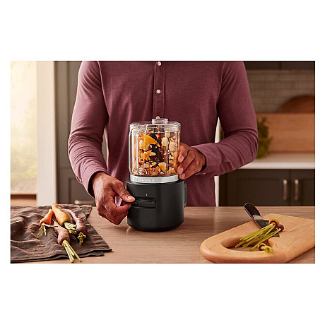 KitchenAid - Go sladdlös mini-kraftskärare med batteri, matt Svart