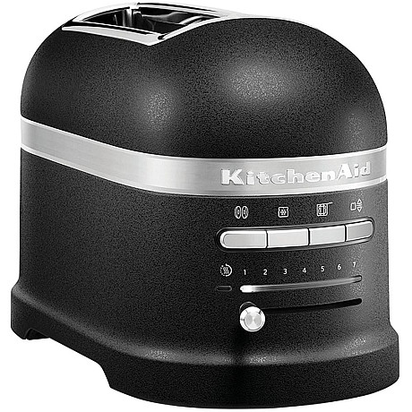 KitchenAid - 5KMT2204EBK - Artisan Brödrost för 2 skivor, Gjutjärnssvart