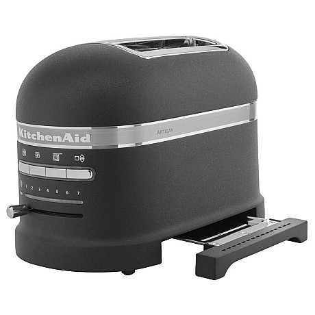 KitchenAid - 5KMT2204EBK - Artisan Brödrost för 2 skivor, Gjutjärnssvart