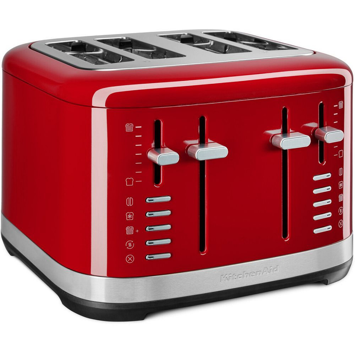 Kitchenaid br&ouml;drost 5kmt4109eer - br&ouml;drost f&ouml;r 4 skivor, r&ouml;d