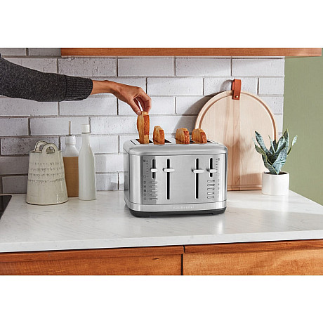 KitchenAid - 5KMT4109ESX - Brödrost för 4 skivor, Rostfritt stål
