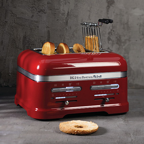 KitchenAid - 5KMT4205ECA - Artisan Brödrost för 4 skivor, Röd metallic
