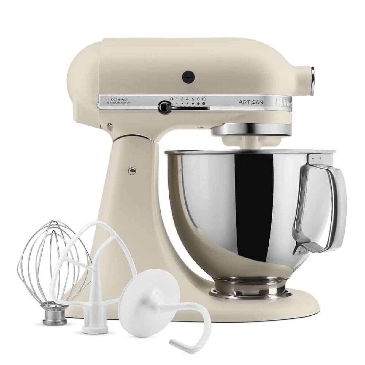 Kitchenaid köksassistent 5ksm125efl - artisan 4,8 l, fresh linen