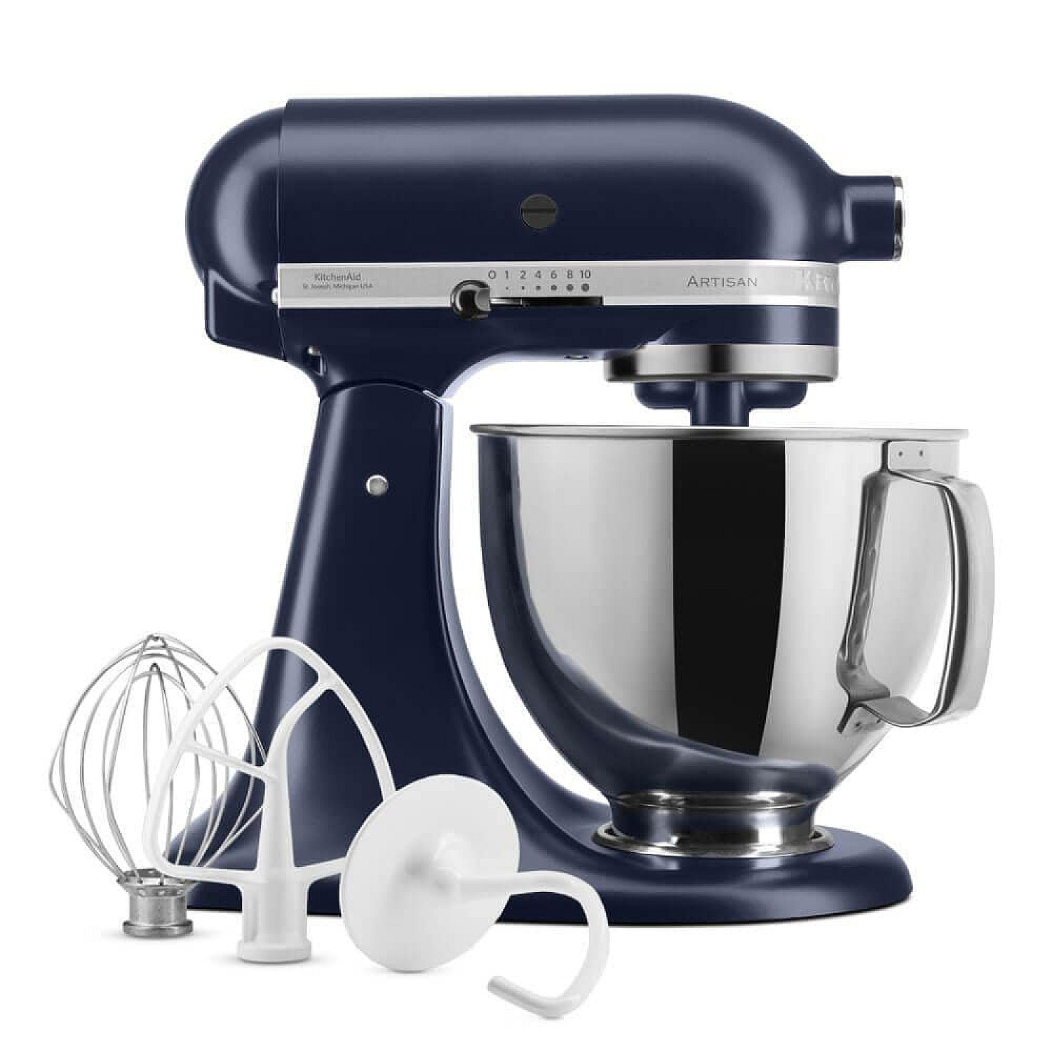 Kitchenaid köksassistent 5ksm125eib - artisan 4,8 l, bläckblå