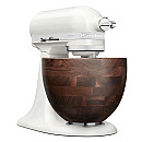 KitchenAid - 5KSM156WBEPL - Artisan 4,7 l med valnötsskål, Porslinsvit