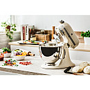 KitchenAid - 5KSM175PSEAC - Artisan 4,7 l med extra tillbehör, Crème
