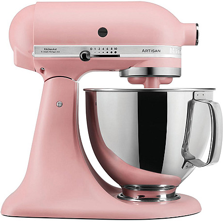 KitchenAid - 5KSM175PSEDR - Artisan 4,7 l med extra tillbehör, Dried Rose