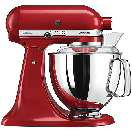 KitchenAid - 5KSM175PSEER - Artisan 4,7 l med extra tillbehör, Röd