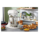 KitchenAid - Artisan 4,8L köksmaskin, PorslinsVit