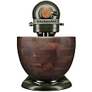 KitchenAid - 5KSM180WSEEG - Artisan 4,7 l med valnötsskål, Evergreen