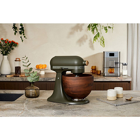 KitchenAid - 5KSM180WSEEG - Artisan 4,7 l med valnötsskål, Evergreen