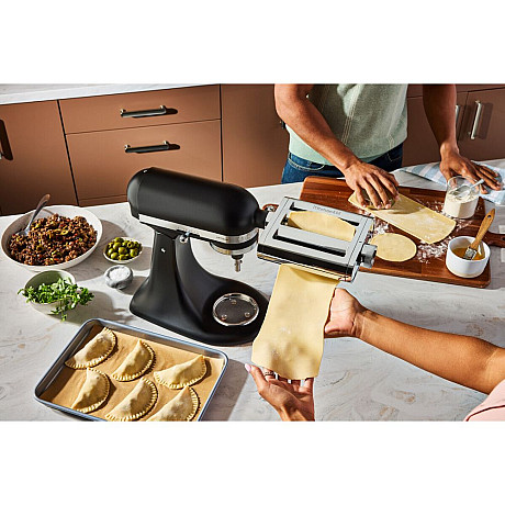 KitchenAid - 5KSM3MPA Pastatillsats 3 i 1 i metall för köksmaskin