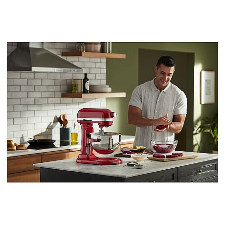 KitchenAid - Heavy Duty 5,2L köksmaskin med lyftskål, Röd
