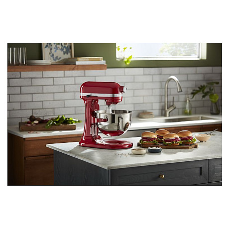 KitchenAid - Heavy Duty 5,2L köksmaskin med lyftskål, Röd