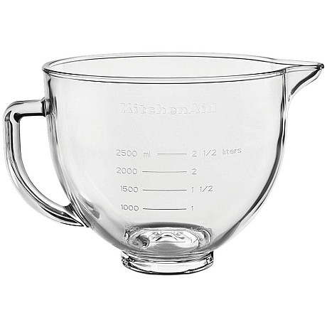 KitchenAid - 5KSM5GB Glasskål 4,7 l för köksmaskin