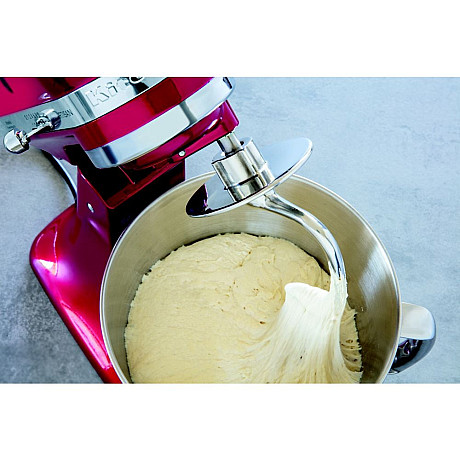 KitchenAid - 5KSM5THDHSS Degkrok i rostfritt stål för köksmaskin med fällbart drivhuvud